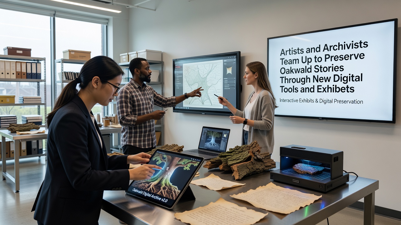 Collaborative Digital Projects Safeguard Oakwald Narratives as Artists Partner with Archivists